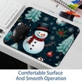 thumbnail image 6 of Snowman Square Desk Mat Mouse Mat Mouse Pad, 8.3x9.8 Inch, Non-Slip Rubber Bottom, Printed, Suitable for Office and Gaming, 6 of 6