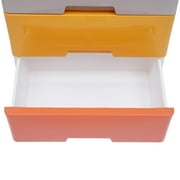 DENEST Plastic 5 Tier Drawer Dresser