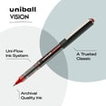 thumbnail image 4 of Bolígrafo uniball Vision Micro, tinta roja, 0,5 mm, 12 unidades, 4 of 7