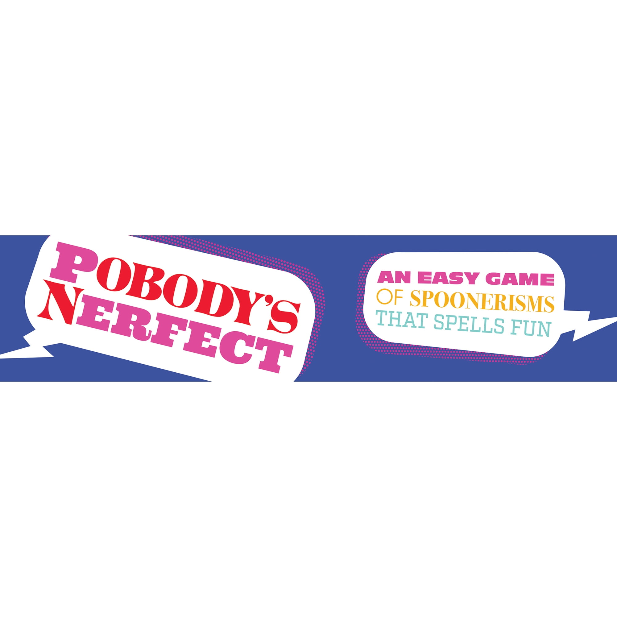 Longshore: Pobody's Nerfect Game - Party Game, 300 Sturdy Cards, 900 Hilarious Spoonerisms, 3 Levels of Play, Kids Ages 8+, 2+ Players, 15 Min