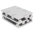 thumbnail image 1 of 2 Axes Moving Work Table, Rustproof Aluminum Alloy XY 2D Workbench Manual Stable Bearing  for Engraver, 1 of 7