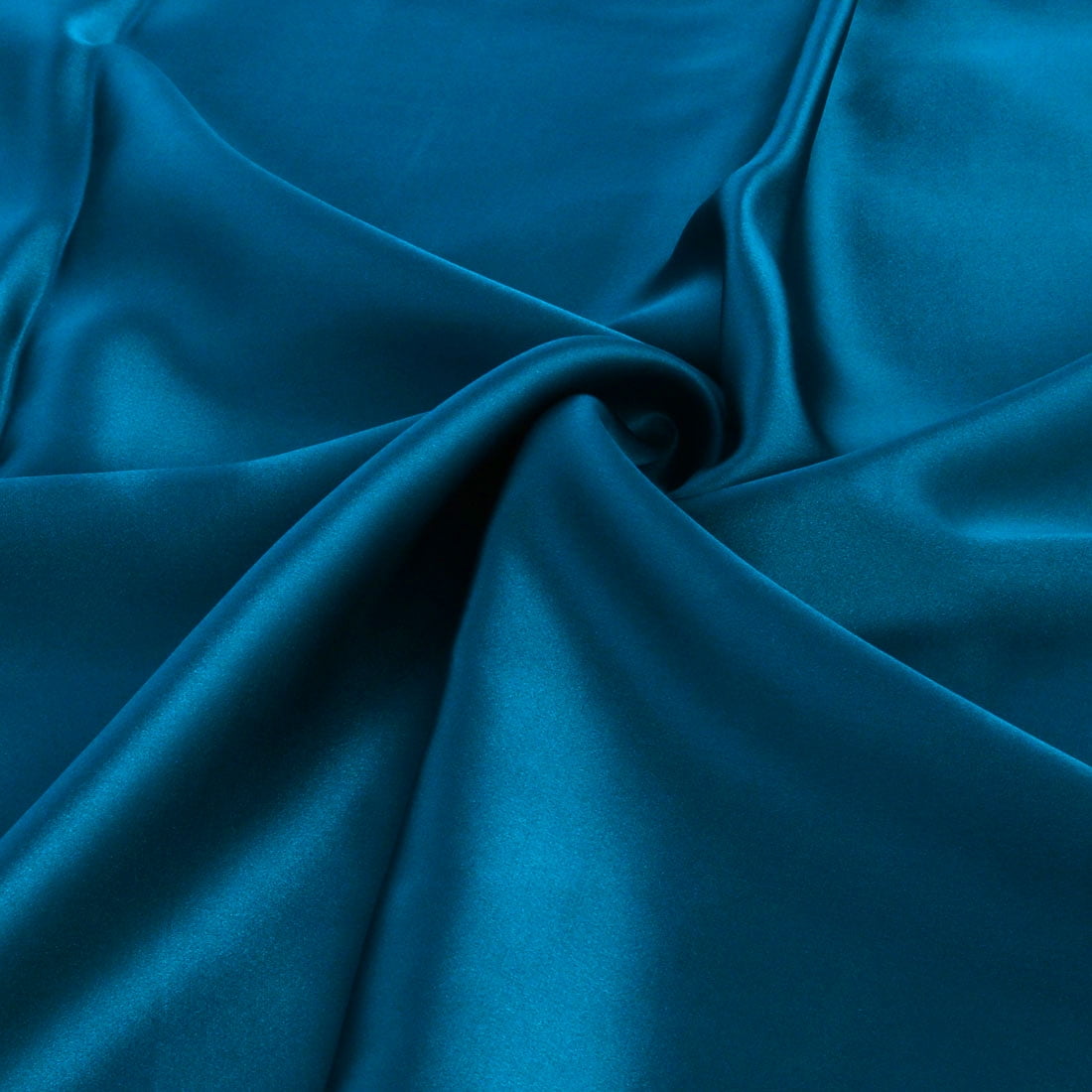 3 Pack 19 Momme Smooth Mulberry Silk Pillow Case Cover, Standard, Peacock Blue