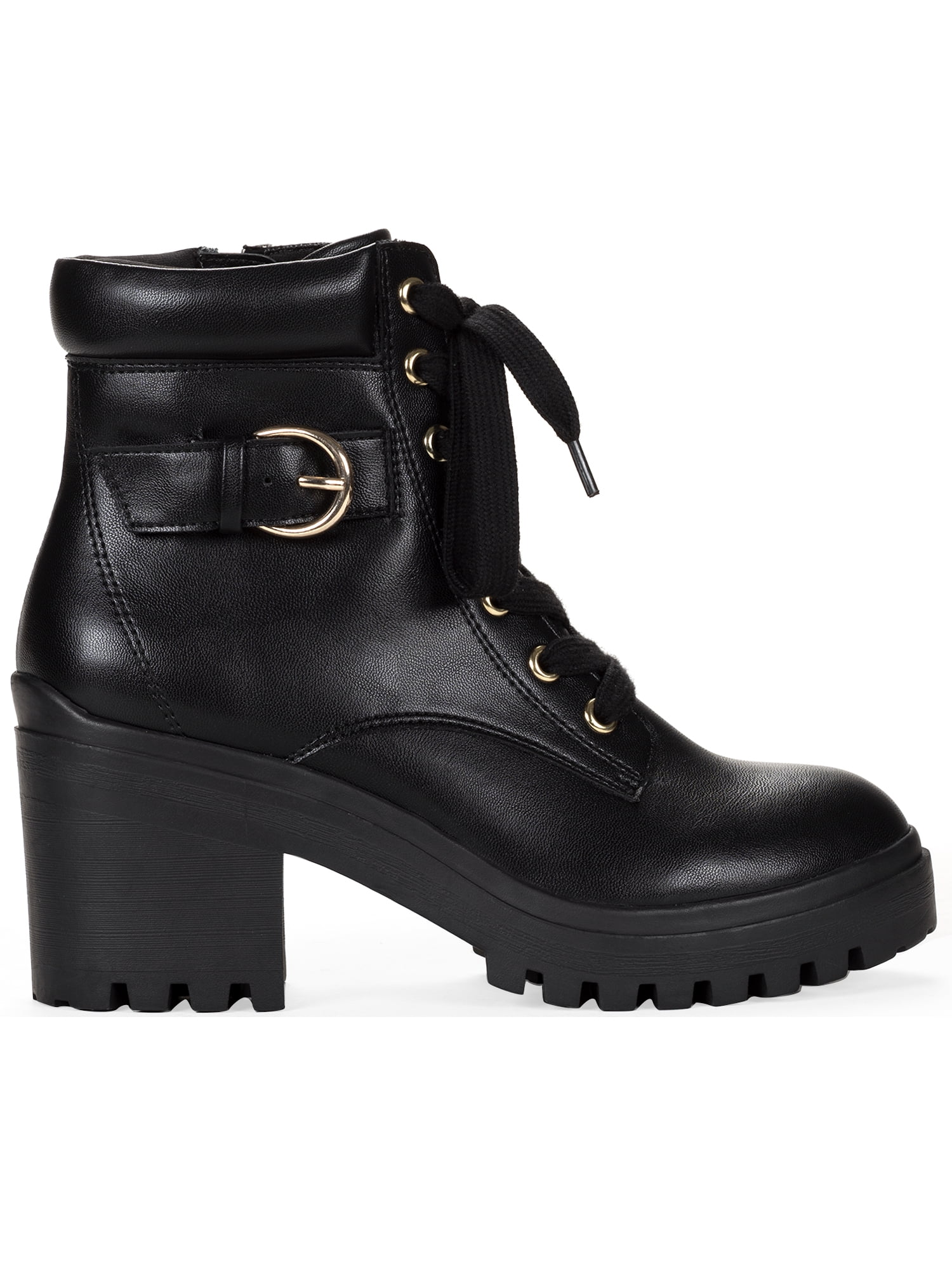Celebrity Pink's Womens Gilda Lace-Up Bootie