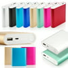 10400mAh Universal Aluminum Metal Portable Backup External Battery USB Power Bank Charger For Cell Phone mobile devices - Silver