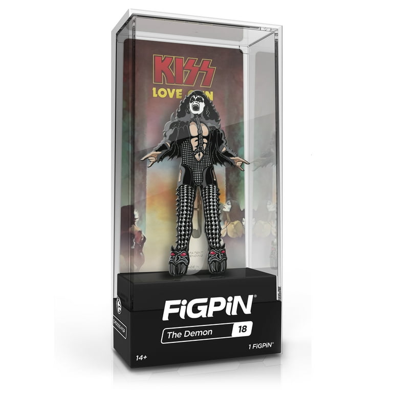 FiGPiN KISS Love Gun The Demon #18 – Collectible Pin FiGPiN KISS Love Gun The Demon #18 – Collectible Pin