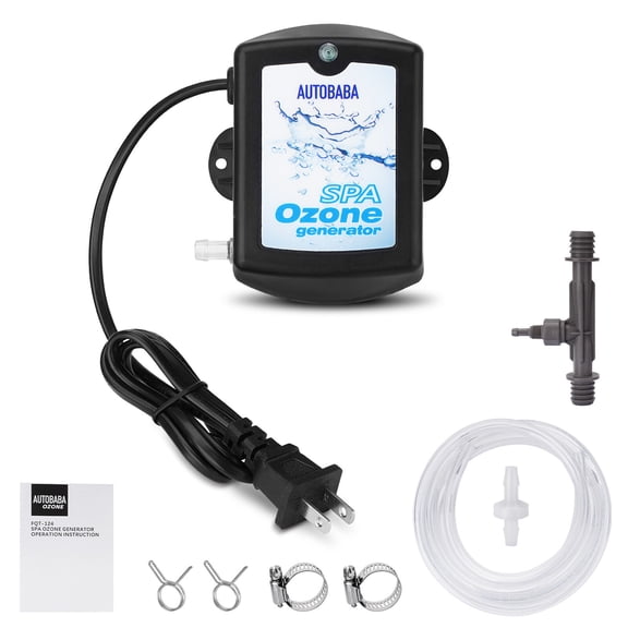 50mg Spa Ozonator Generator Kit For Hot Tub Ozone Generator 120V/240V NEMA 1-15