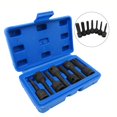 thumbnail image 2 of 7 Pcs Douille Torx 3/8 Pouce Étoile Hexagonale Wrnech T20-T60 Ensemble, 2 of 9