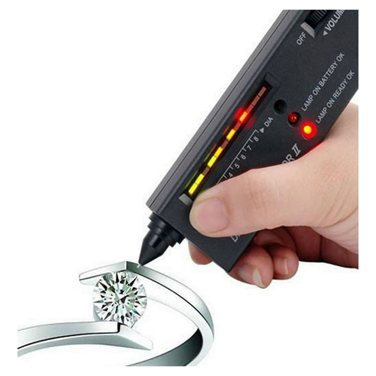 Professional Diamond Tester, Gem Tester Pen Portable Electronic Diamond  Tester Tool for Jewelry Jade Ruby Stone 