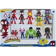 thumbnail image 2 of Marvel Spidey & His Amazing Friends Action Figures, Includes 10 Figures, 2 of 3