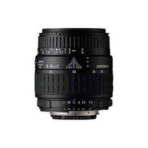 Sigma Zoom Wide Angle-Telephoto 28-80mm f/3.5-5.6 II Mini Zoom Macro Aspherical Autofocus Lens for Minolta/Sony AF