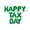 Green, variant on Letter Balloons - HAPPY TAX DAY 16" Inch Alphabet Letters Foil Mylar Balloon Easter Party Banner (White)
