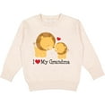 thumbnail image 2 of Inktastic I Love My Grandma Toddler Sweatshirt, 2 of 4