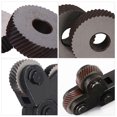 thumbnail image 3 of WEUVEB 4 Pcs Outil de Moletage pour Tour Outils Roue en Acier pour Finition Décorative, 3 of 8