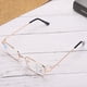 thumbnail image 3 of Gafas multifocales para presbicia, gafas de lectura con bloqueo de luz azul para hombres y mujeres (+300 dorado), 3 of 8
