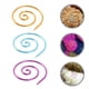thumbnail image 4 of 3 agujas de tejer circulares de metal con espiral para tejer chal. Agujas de tejer circulares con espiral, ideales para tejer. Herramienta artesanal para tejer., 4 of 7