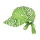 thumbnail image 2 of Pañuelo tipo bandana para mujer, gorro multifuncional, turbante para la cabeza, ideal para ciclismo y viajes. Verde, 2 of 9
