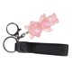 thumbnail image 4 of Llavero con estampado de letras acrílicas personalizado, accesorio de bolso de dibujos animados de anime de moda para hombres y mujeres, adorable llavero con dije de oso rosa, 4 of 8