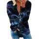 thumbnail image 1 of Camiseta suelta estampada a la moda para mujer, blusa de manga larga, cuello redondo, camisetas informales Pompotops FGAJ12410, 1 of 5