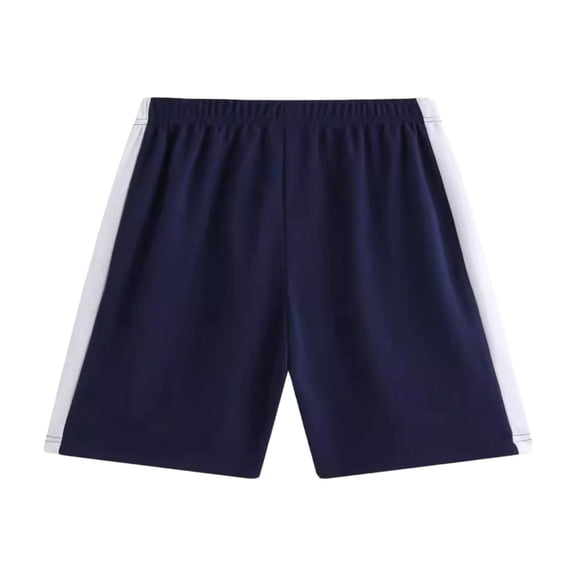 CPNG Boys Athletic Shorts Kids Color Blocked Quick Dry Basketball Soccer Running Sports Gym Active Performance Shorts(Navy,13-14 Years)