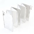 thumbnail image 1 of Sonducket Paquete de 9 estufas, parabrisas ligero, aleación de aluminio, mantiene el ahorro de calor en el protector del horno de combustible, plegable, Kits de desorden para acampar Sonducket OD003073-00B, 1 of 6