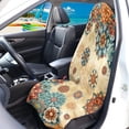 thumbnail image 2 of Uorisanigo Mandala Floral Car Seat Cover Protector Front Seats Only Waterproof Sweat Absorbent Car Seat Towel Cover Universal Fit High Back Seat Covers for Cars Women Men, 2 of 6