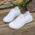 thumbnail image 6 of Toome Women's Mesh Walking Shoes, Lightweight Slip-On Flat Dance Sneakers, Breathable Comfort Loafers for Everyday Wear, 6 of 6