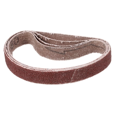 1/2 x 10 Inch Sanding Belt, 10 Pcs 80 Grit Knife Sharpener Belts Work Sharpening for Belt Sander Knife Carving Metal Working