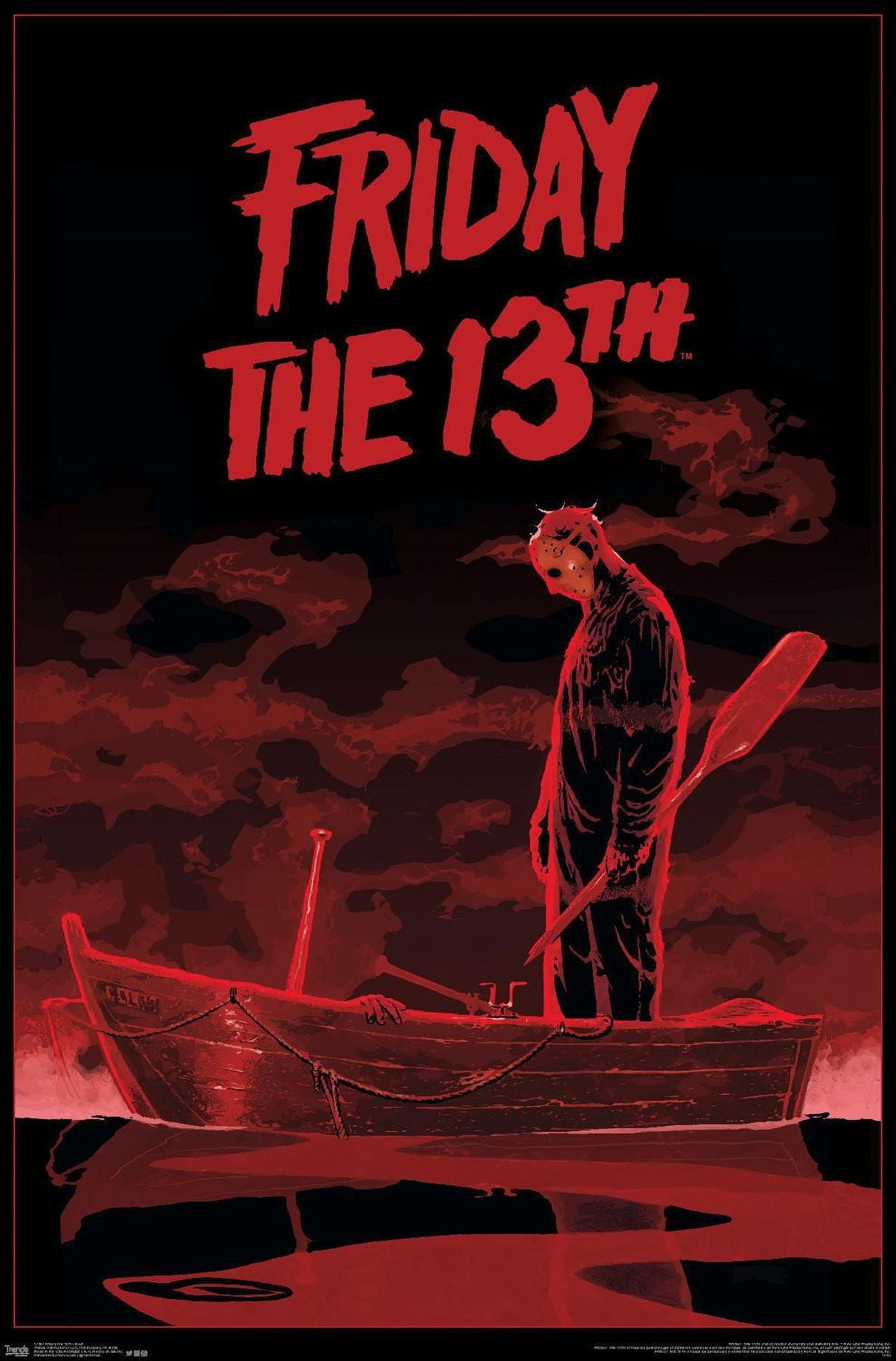 Friday The 13th - Boat Wall Poster