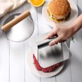 thumbnail image 4 of Paokuoon Presse-Viande Professionnel Presse à Viande en Acier Inoxydable Robuste Presse à Burger, 4 of 6