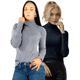 thumbnail image 1 of Set De 2 Sueteres Mujer De Cuello Alto Unitalla Sueteres Dama Sweaters, 1 of 5