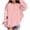 Pink, variant on Posijego Boys Girls Christmas Sweatshirts for Toddlers Kids Oversized Sweatshirt Pullover Long Sleeve Casual Tops