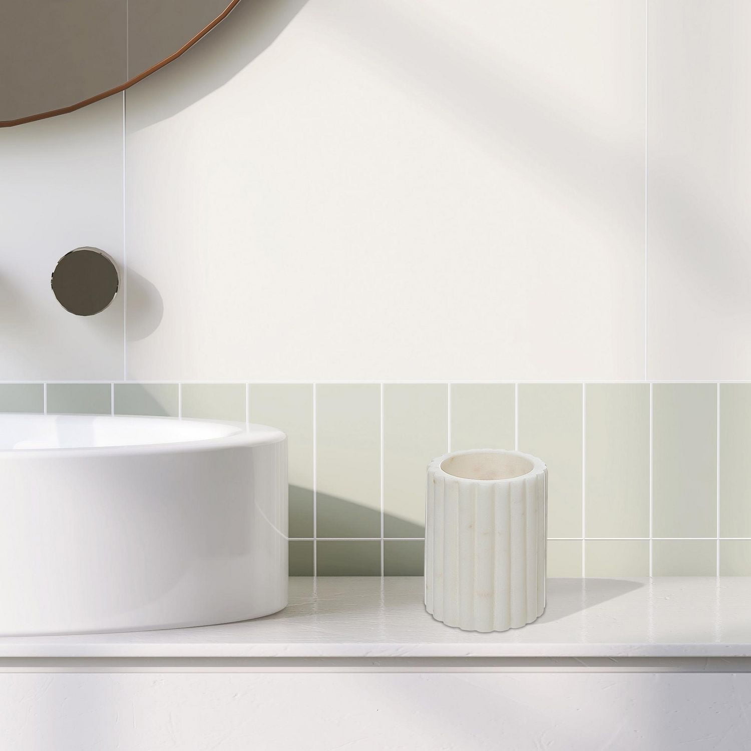 Marbre En Marbre Blanc