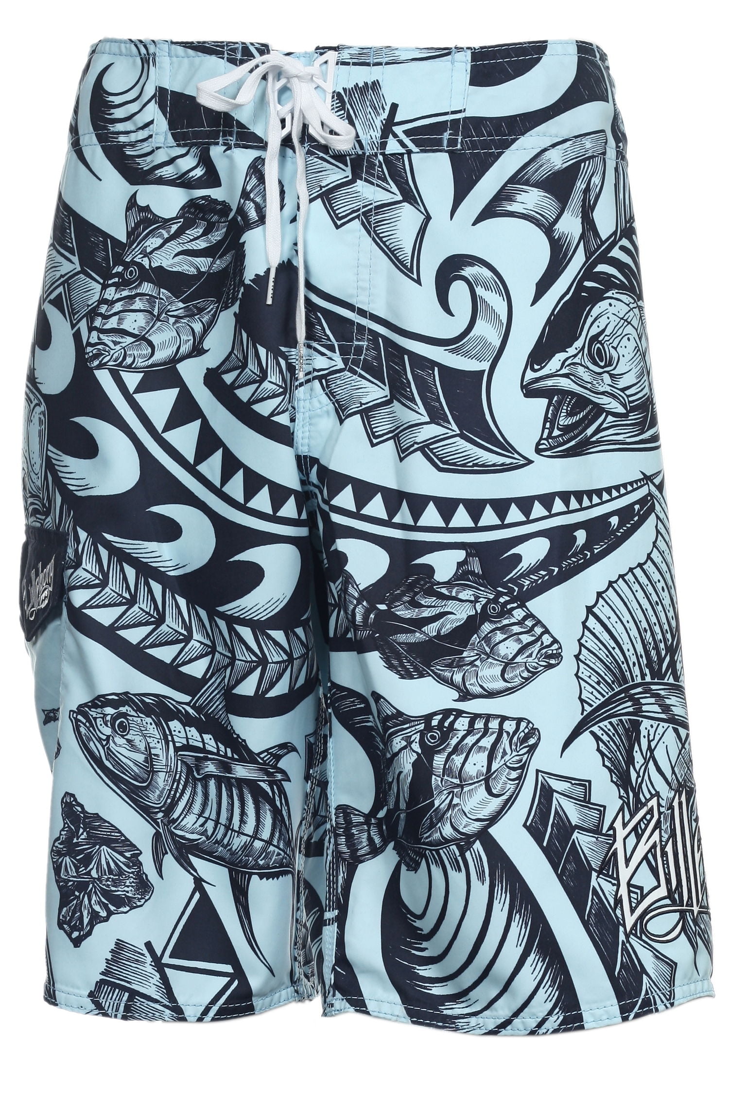 Billabong Billabong Men's Light Blue Hawaiian Board Shorts Walmart