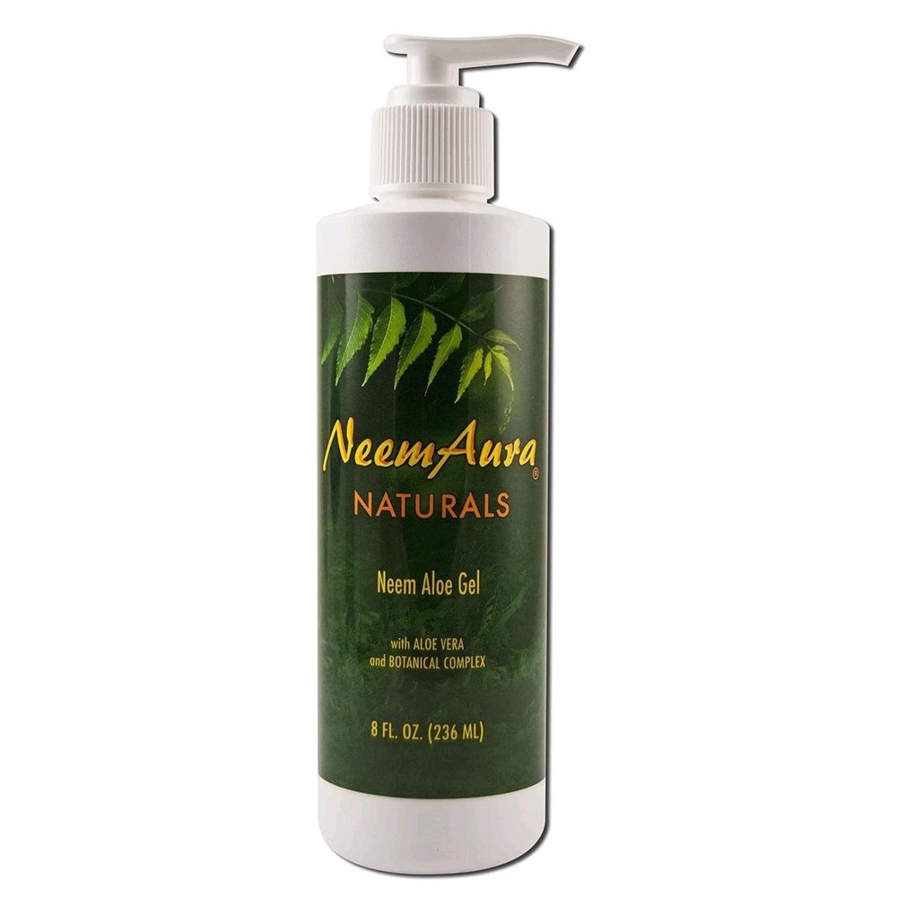 Neem Aura Neem Aloe Gel, 8 Oz