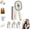 Beige, variant on 2026 Upgraded Electric Steam Brush for Hair, Press, Comb, and Mist Simultaneously, Strong, Less Breakage, no Hair Residue, for Both Long and Short Hairs, Reduce Frizz (Beige)