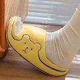 thumbnail image 1 of Zapatillas antideslizantes de fondo suave para interiores de EVA con patrón de oso de dibujos animados Wmkox8yii ytu10665, 1 of 5