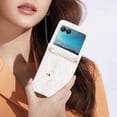 thumbnail image 6 of for Motorola Moto Razr+ 2023 Case with RFID Blocking, Moto Razr Plus Wallet Phone Case with Card Holder Women Girls PU Leather Kickstand Motorola Razr+ 2023 Wallet Phone Case White, 6 of 14