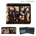thumbnail image 2 of Monedero corto de piel con doble pliegue Haikyuu, 2 of 2