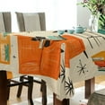 thumbnail image 5 of Yayeee Tablecloths 54" x 54" Rectangle Wrinkle Resistant Party Table Cover, Black Cats Reading, 5 of 8