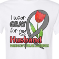 thumbnail image 4 of Inktastic I Wear Gray for My Husband Parkinsons Disease Awareness with Tulip T-Shirt, 4 of 5