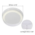 thumbnail image 2 of Uxcell 2.76" Regular Mouth Tin Plate Mason Jar Lids for Canning Jars, Light Purple 12 Pack, 2 of 5