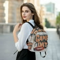 thumbnail image 6 of FORMRS Mini Backpack Purse for Women Travel Daypack Casual Shoulder Bag, Game Day, 6 of 7