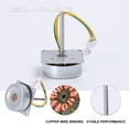 thumbnail image 4 of KAKOWELY Low Power Miniature AC Three-phase Generator For Teaching DIY Use,1.77"X1.06"X1.18", 4 of 4