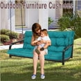 thumbnail image 6 of swing Porch Swing Cushions,Swing Replacement Cushions,Waterproof Porch Swing Cushion 2-3 Seater, 6 of 7