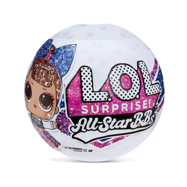 L O L Surprise All Star B B S Sports Series 2 Cheer Team Sparkly Dolls With 8 Surprises Walmart Com Walmart Com