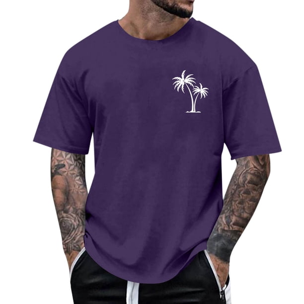 Tops para hombre, blusas y camisas de manga corta con cuello redondo para hombre, camisetas casuales con estampado de moda para hombre, blusa de manga corta, blusa de poliéster para hombre.