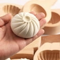 thumbnail image 5 of Solid Wood Steamed Bun Maker Traditional Baozi Dumpling Dough Shaping Tool Multifunctional Household Baking Utensil, 5 of 7