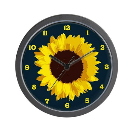 10 American Clock - CafePress - Sunflower - Unique Decorative 10