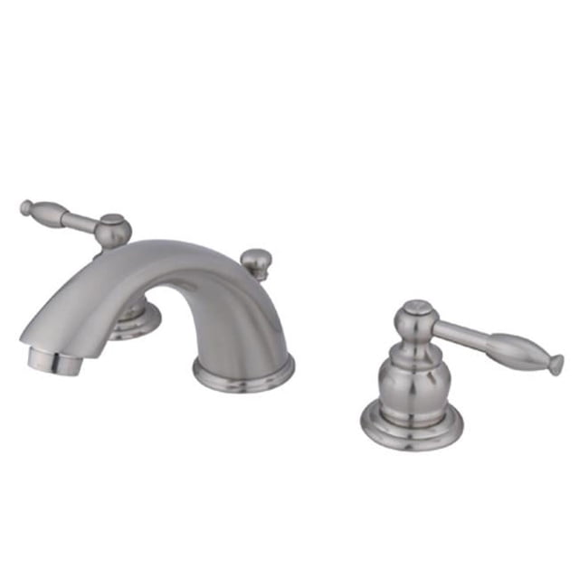 Kingston Brass GKB968KL Robinet de Lavabo à Large Diffusion, Nickel Satiné