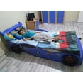 thumbnail image 6 of GT1 Twin Race Car Bed with LED Lights & Sounds, Kids' Bedroom Furniture, Car Themed Bed for Boys Room, 6 of 8